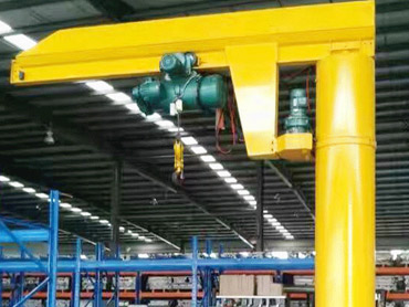 Electric rotating jib crane