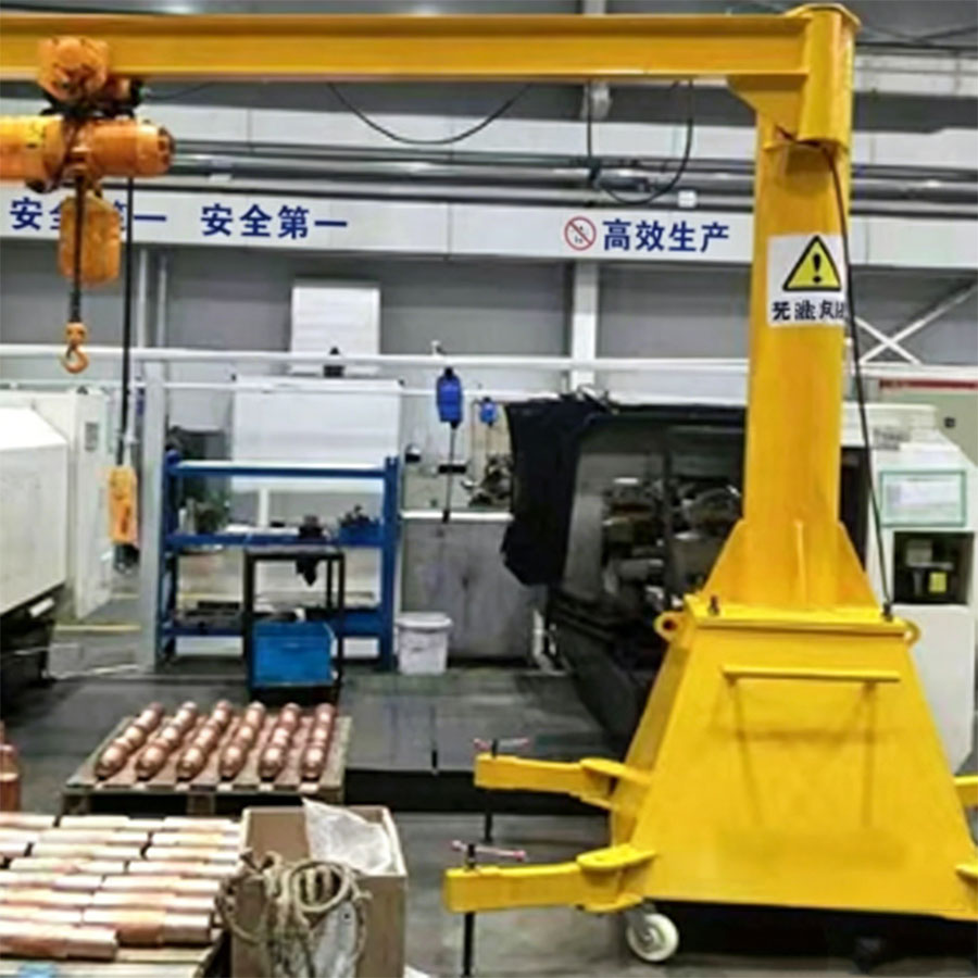 Install Portable Jib Crane